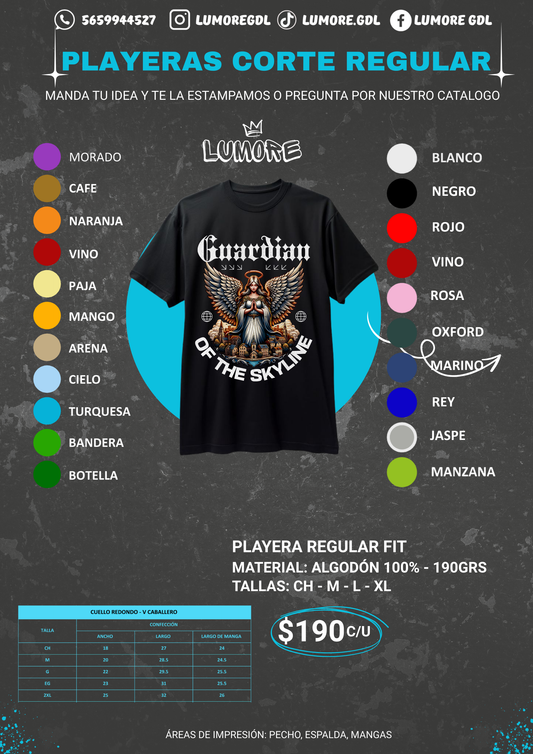 Playera Corte Regular