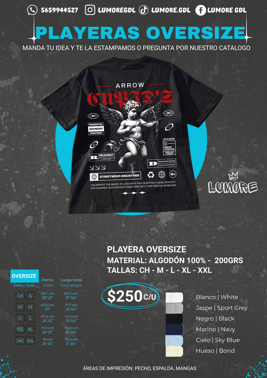 Playeras Oversize