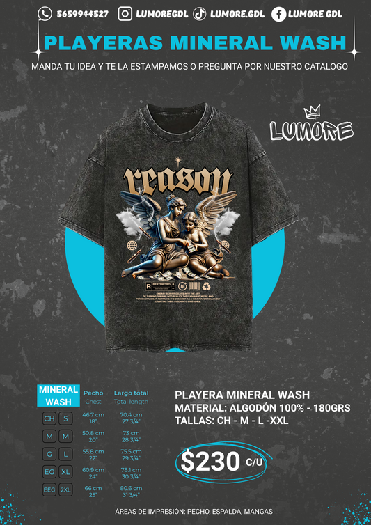 Playeras Mineral Wash