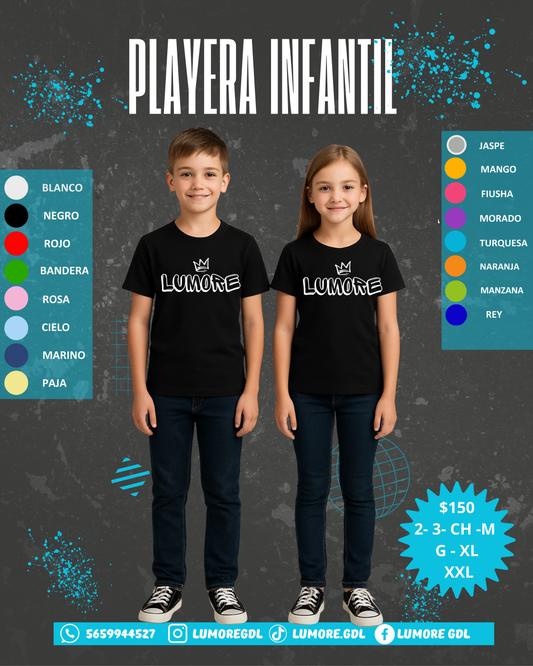 PLAYERA INFANTIL